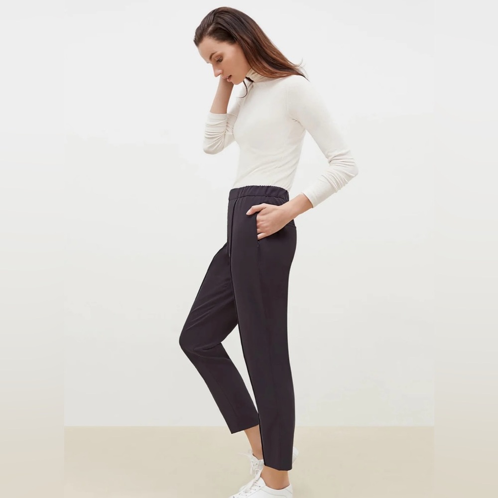 MM Lafleur The Colby Travel Pant - OrigamiTech - Size 0 - Cool Charcoal